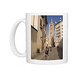 Duomo (Cathedral) Bell Tower and Baptistry, Parma, Emilia-Romagna, Italy, Europe Photo Mugs