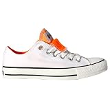 Converse All Stars Chuck Taylor Double Tongue Shoes - White - UK 7