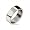 Eve's Addiction 6mm Sterling Silver Wedding Band, 5