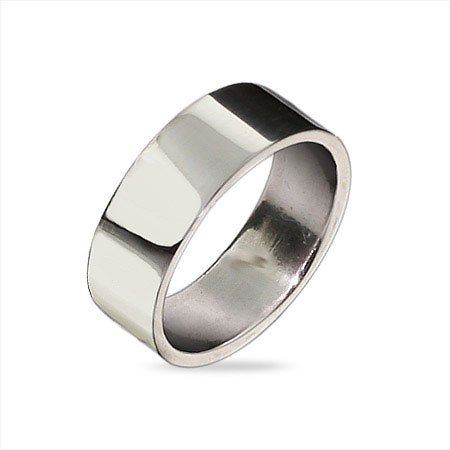 Eve's Addiction 6mm Sterling Silver Wedding Band