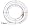 Gilmour 12 Series 5 Ply Marine & Recreation Hose, 5/8 Inch x 75 Feet,#12-58075, White w/Aqua Stripe