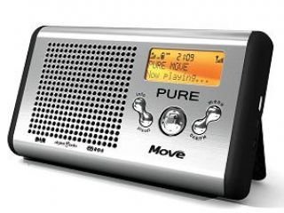 PURE  Move, Portable Rechargeable palm-sized DAB/FM Radio
