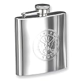 Review Quality Gold  / US Navy Stainless Steel 6oz Hip Flask