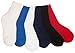 N'Ice Caps Little And Big Boys 6 Pack Crew Socks Cotton/Spandex Assortment