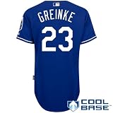 Kansas City Royals Authentic Zack Greinke Alternate Home 2 Cool Base Jersey Size 52