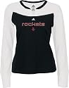Houston Rockets Women's adidas Action Jackson Long Sleeve Tissue Tee