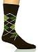 B.ella Men Agosto Classic Cashmere Blend Argyle Crew