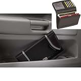 Case Logic AX Automotive Door Pocket Organizer Stores up to 5 Business Cards, Color: Black