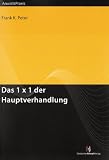 Das 1 x 1 der Hauptverhandlung