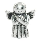 LovingtheBead © 'Angel' Sterling Silver Plated Slide-on & Slide-Off Bead Charm