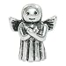 LovingtheBead © 'Angel' Sterling Silver Plated Slide-on & Slide-Off Bead Charm