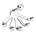 JewelrieShop 2pcs Stainless Steel Bundle Cuffs Spike Round Ball Peek-a-Boo Earring Jackets, Screw Back, 18 Gauge (01. Spike Round Ball: Steel)