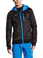 Izas Chaqueta Técnica Aspe (Negro / Azul Royal)