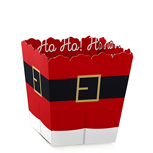 Jolly Santa - Christmas Party Candy Boxes Party Favors (Set of 12)