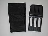 Black Dart Case - Holds Assembled Set of Darts