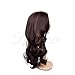 Kamo Dark Brown Charming Long Wavy Hair Wig + Wig Cap