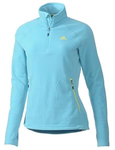 Adidas Women's Hiking Reachout Fleece Shirt - Samba Blue XL