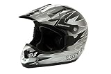 Raider MX-2 Silver Small Off-Road Helmet
