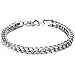 Opk Jewelry Fashion Stainless Steel Men's Bracelet Chain Wristband Bangle Men's Jewelry Gift 9.44 Inch