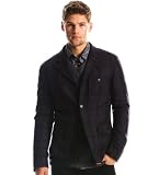 Armani Exchange Plaid Pocket Blazer