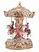 Twinkle Rotating Victorian Carousel With Children