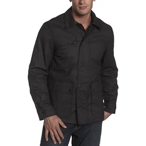 Claiborne by John Bartlett Mens Tech Coated Twill Coat