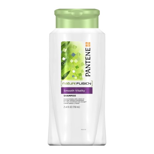 Best Price Pantene Prov-V Nature Fusion Shampoo, Smooth Vitality, 25.4-Ounce (Pack of 2)