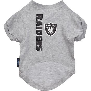 Hunter Oakland Raiders Team Pet T-Shirt Medium