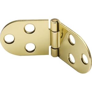 Solid Brass Sewing Machine Hinges, Pair - Cabinet And Furniture Hinges