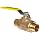Apollo 70-200 Series Bronze Ball Valve, Two Piece, Inline, Lever, Solder End