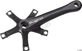 Sugino Messenger Single Speed Arm Set 170mm Black 130mm