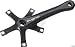 Sugino Messenger Single Speed Arm Set 172.5mm Black 130mm
