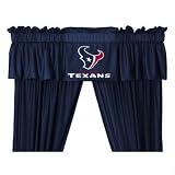 Sports Coverage NFLTexansDV Houston Texans Drapes and Valance