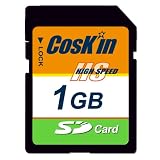 Vente de Livre : Coskin Carte Secure Digital (SD) - Carte Mémoire Flash - 1 Go - CKI-SD-1GB