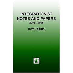 Integrationist Notes and Papers