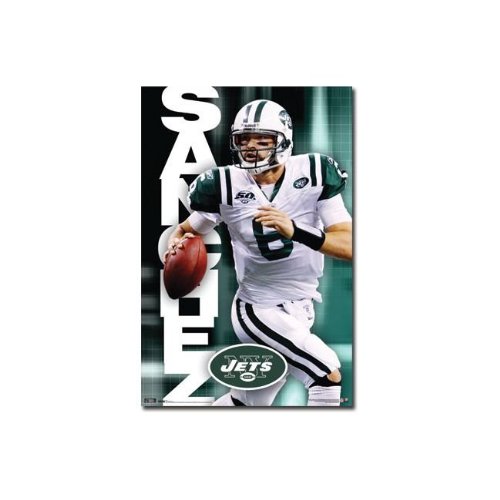 NFL Poster M Sanchez 10 # New York Jets