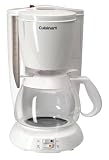 Cuisinart DCC-100 Coffee Bar Classic 10-Cup Coffeemaker, White