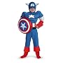 Captain America Muscle - Size: Child S(4-6)