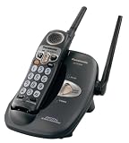 Panasonic KX-TG2208B 2.4 GHz Digital Cordless Phone with Voice Enhancer