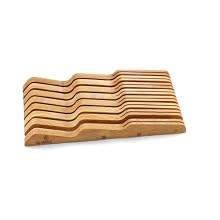 Mundial Solid Wood In-Drawer Knife Storage Tray, Large