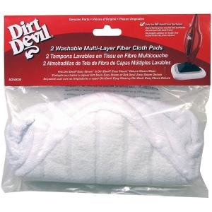 New Dirt Devil Ad50000 High Quality Modern Design Steam Mop Microfiber Cloth Pads 2 Pack