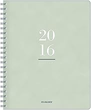 At-A-Glance Weekly and Monthly Planner 2016, Collection, Wire Bound, 8.5 x 11 Inches Page Size, Beige (YP1040716)