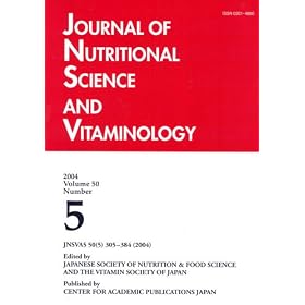 Journal of Nutritional Science and Vitaminology by 