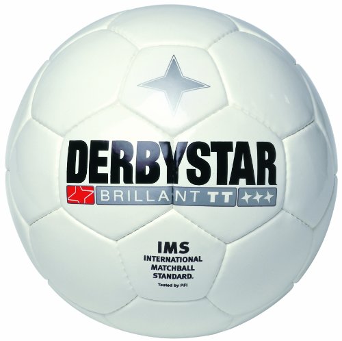 DERBYSTAR FUSSBALL BRILLANT TT, weiss, 4, 1181400100 Preisvergleich