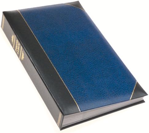 Pioneer Ledger Bi-Directional Le Memo Album, Navy Blue