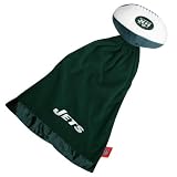 New York Jets NFL Baby Security Blanket w/ Snuggle Ball