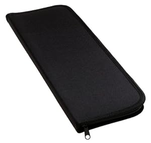 Household Essentials Travel Tie Case, Black