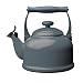 Le Creuset Traditional Kettle with Whistle, Granite, 2.1 Litre