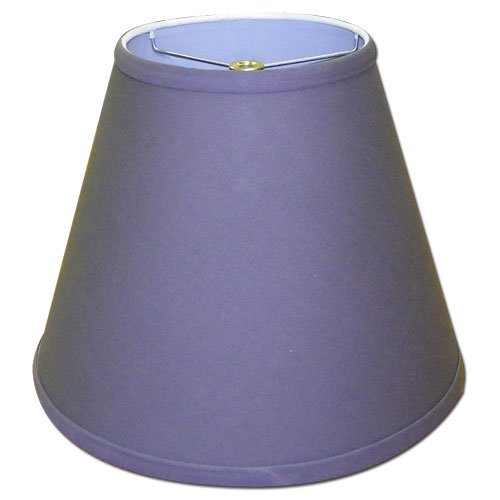 Lamp Shade 6 Top 11 Bottom 9 Slant Height Coal Dust Gray Linen Fabric