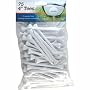 Intech 75 Pack 4 Inch White Tees